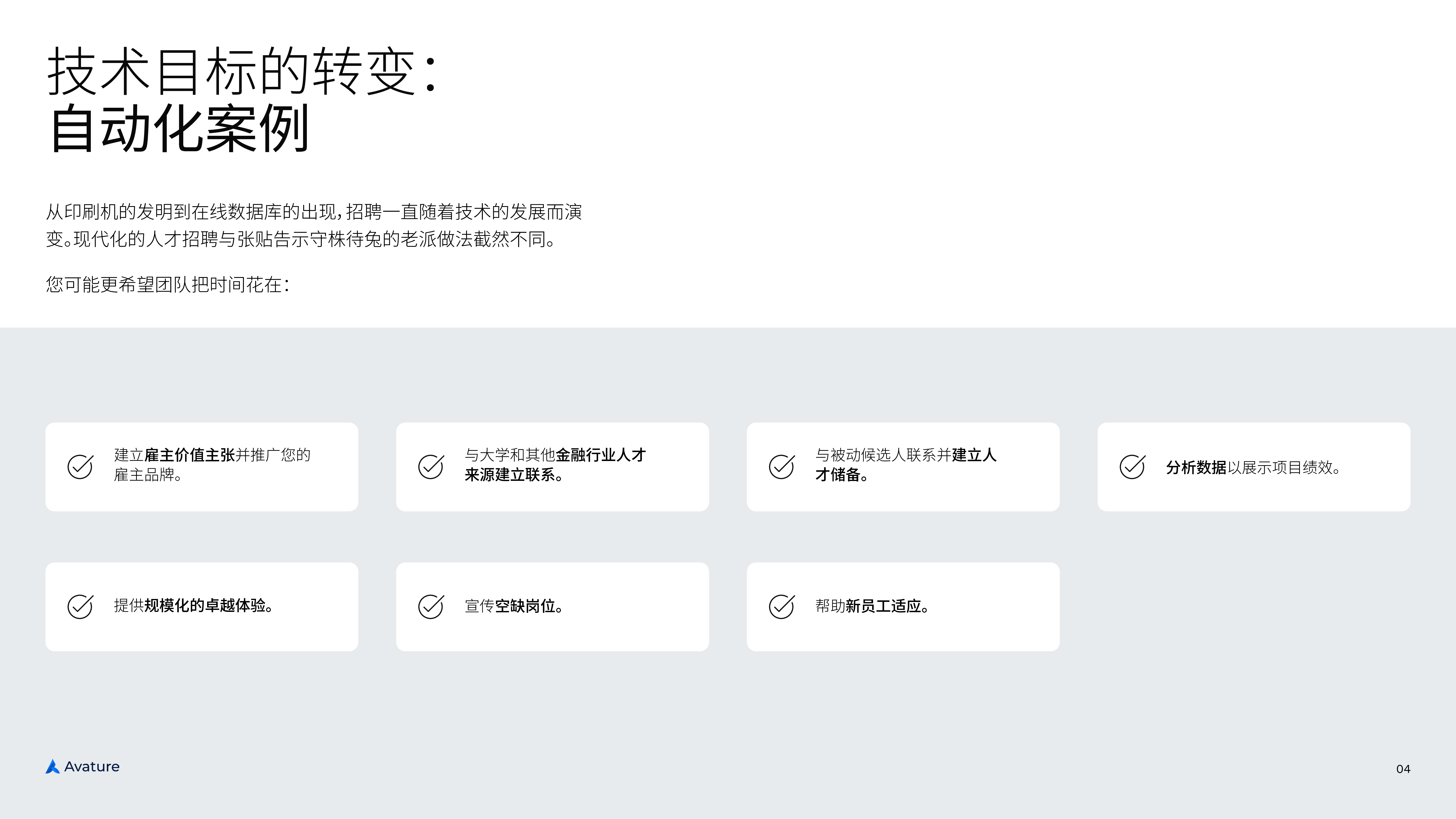 艾睿德Avature2024推动数字化招聘金融机构自动化与人工智能指南26页